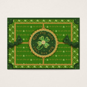 Rub for Luck Gift Tag