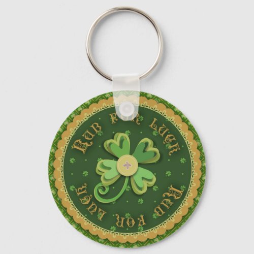 Rub for Luck Keychain