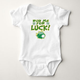 Rub Me For Luck Baby Bodysuit
