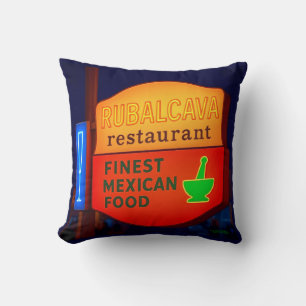 RUBALCAVA RETAURANT - HANFORD 16X16 INCH. THROW PILLOW