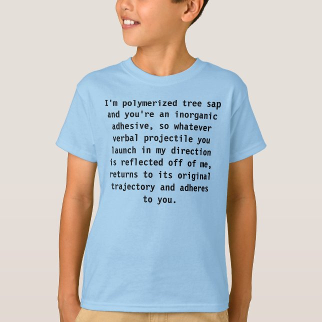 Rubber and glue Sheldon T-Shirt (Front)