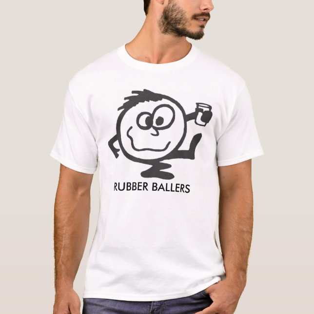 Rubber Ballers Kickball Shirt (Front)