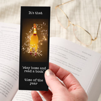 Rubber Chicken Christmas Bookmark