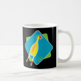 rubber chicken coffee mug
