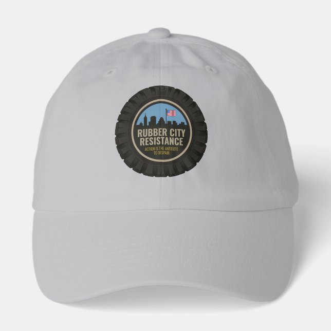 Rubber City Resistance baseball cap (Front)