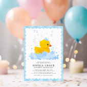 Rubber Duck Baby Shower Invitation | Zazzle