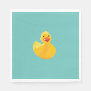 Rubber Duck Baby Shower Napkins