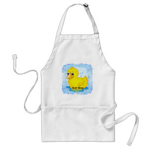 Rubber Duck Bath Adult Apron