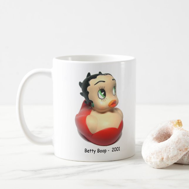 Rubber Duck Betty Boop Mug (With Donut)
