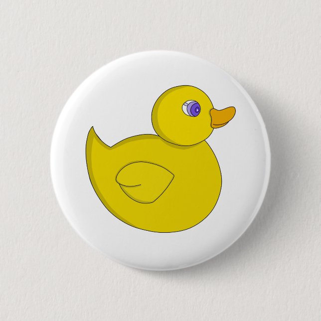 Rubber Duck Button (Front)