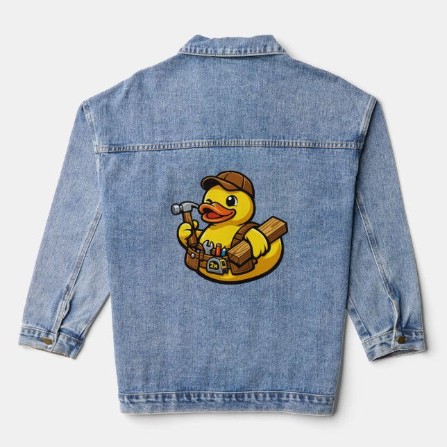 Rubber Duck Carpenter Denim Jacket (Back)