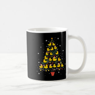 Rubber Duck Christmas Tree Coffee Mug