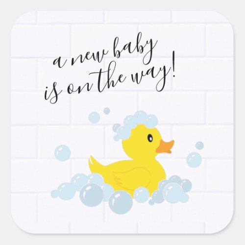 Rubber Duck Classic Round Sticker