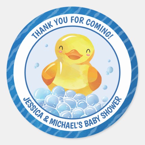 Rubber Duck Classic Round Sticker