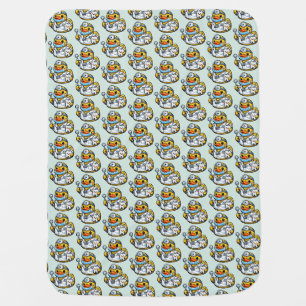 Rubber Duck Dentist Baby Blanket