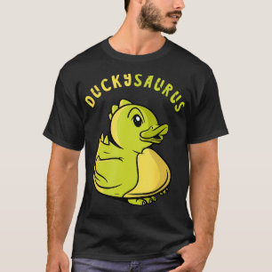 Rubber Duck Dinosaur Rubber Ducky TRex Funny Ducki T-Shirt