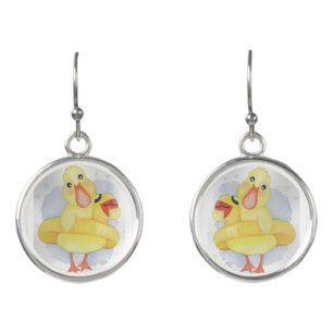 Rubber Duck Earrings