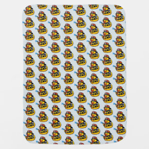 Rubber Duck Firefighter Baby Blanket