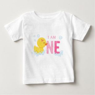 Rubber Duck Fan, Rubber Ducks' Organic Short-Sleeved Baby Bodysuit