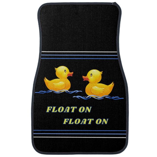 Rubber Duck | Float On Car Mats (Front)