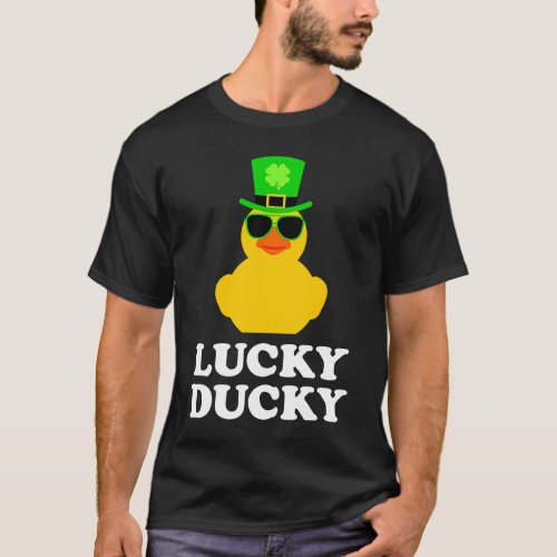 Rubber Duck Four Leaf C Hat Sunglasses St Patrick T_Shirt