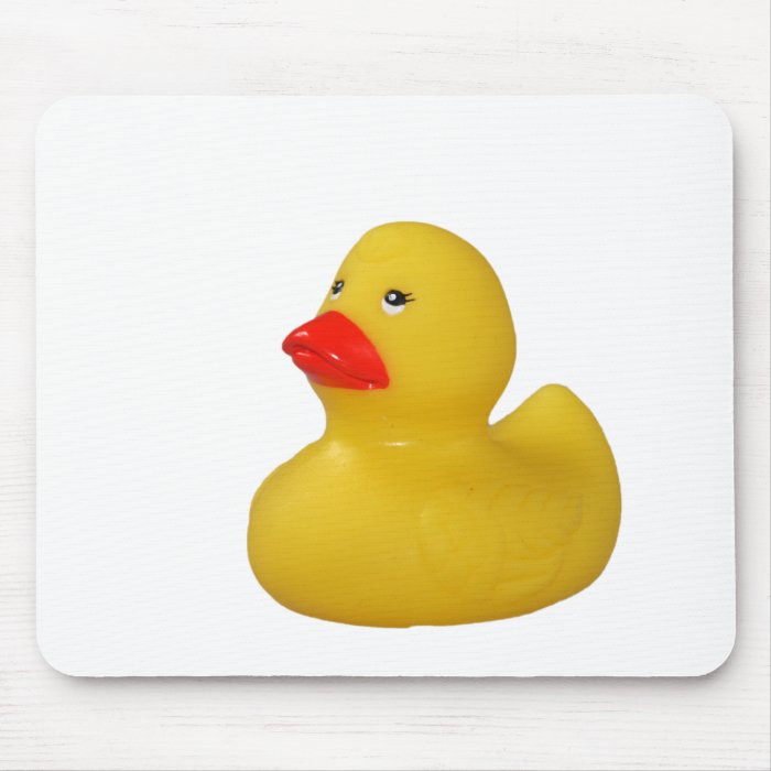 Rubber duck fun cute yellow mousemat, mousepad