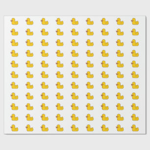 Rubber Duck Glossy Wrapping Paper, 30 in x 6 ft Wrapping Paper