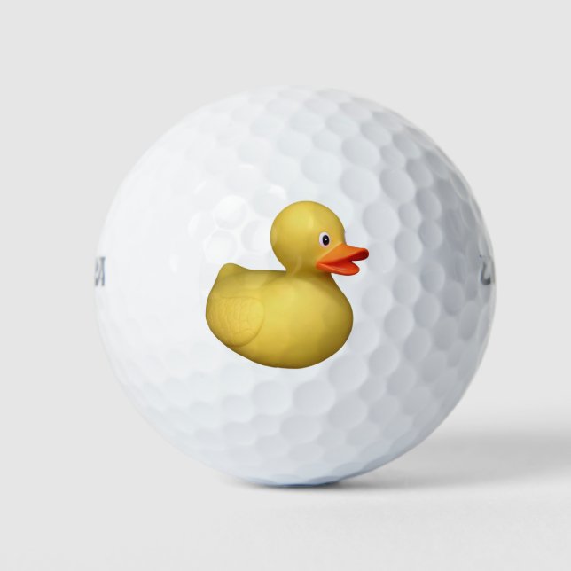 Rubber Duck Golf Balls (Front)