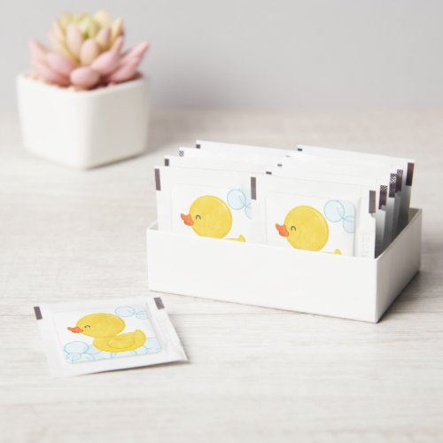 Rubber Duck Hand Sanitizing Wipe Packets