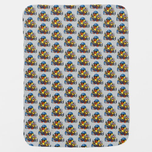 Rubber Duck HVAC Technician Baby Blanket