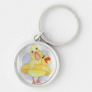 Rubber Duck Keychain