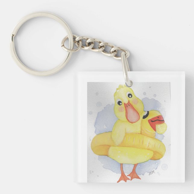 Rubber Duck Keychain (Front)