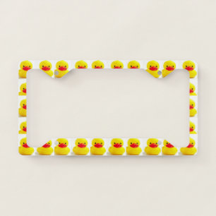 Rubber Duck License Plate Frame