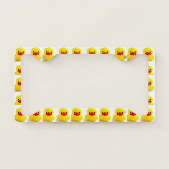 Rubber Duck License Plate Frame (Front)