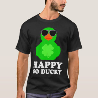 Rubber Duck Lover Sunglasses Lucky Funny St Patric T-Shirt