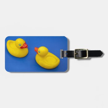 Rubber Duck Luggage Tag by TO_photogirl at Zazzle