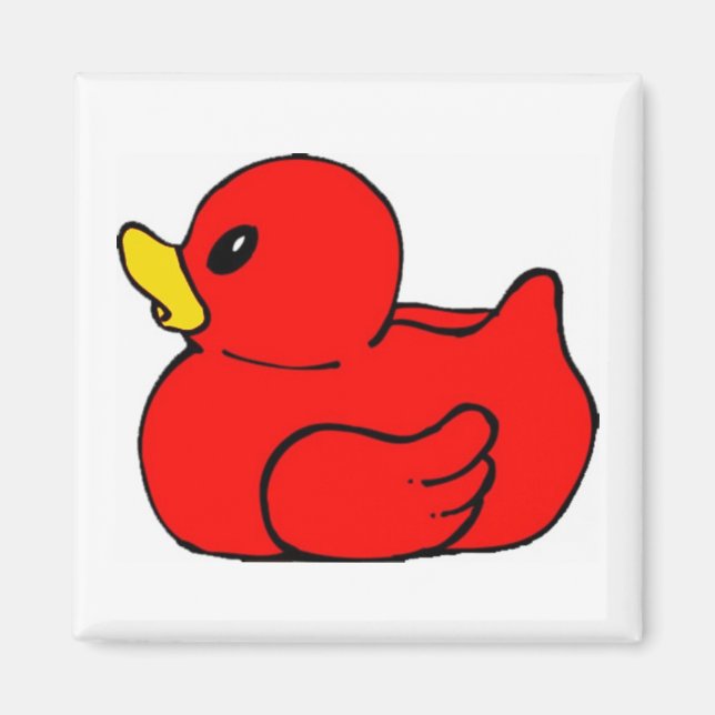 Rubber Duck Magnet (Front)