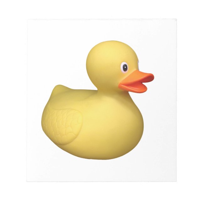 Rubber Duck Notepad (Front)