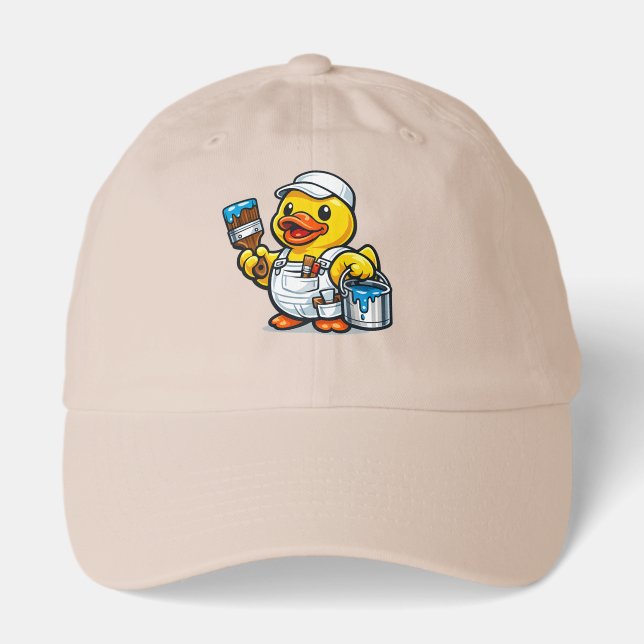 Rubber Duck Painter Hat (Front)