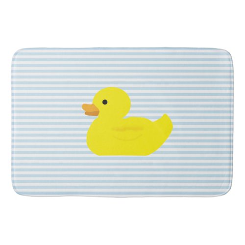 Rubber Duck Painting Bath Mat