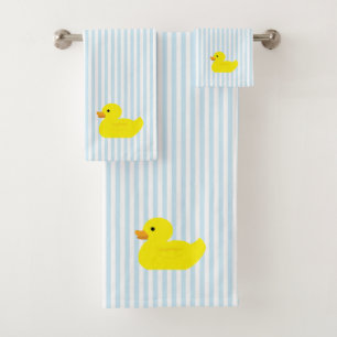 Rubber Duck Painting Bath Towel Set