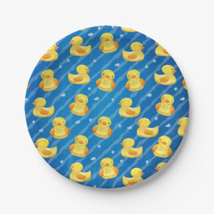Rubber Duck Paper Plates