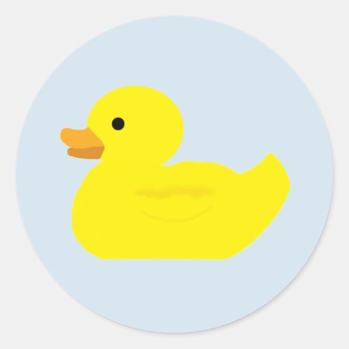 Rubber Duck Party Baby Shower BABY Stickers