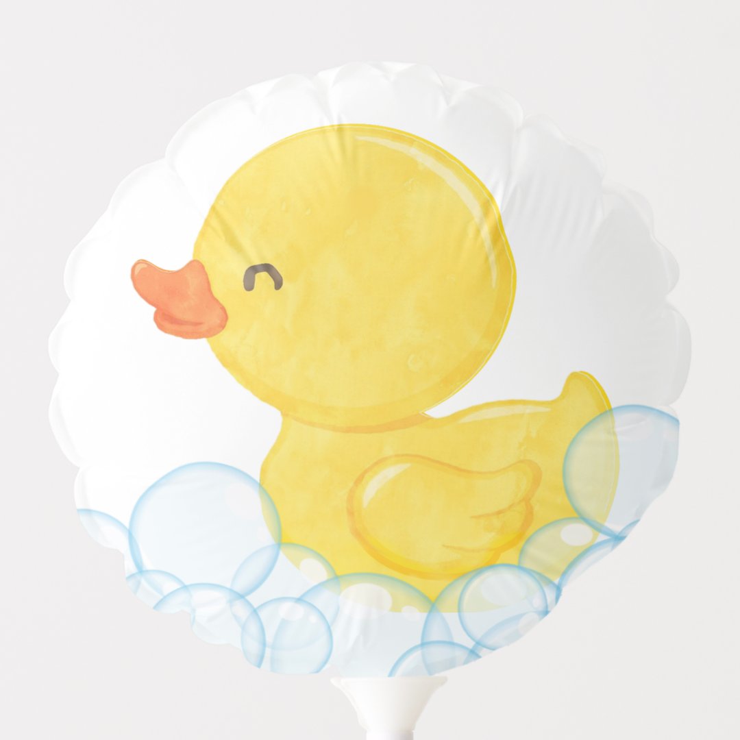 Rubber Duck Party Balloon Zazzle