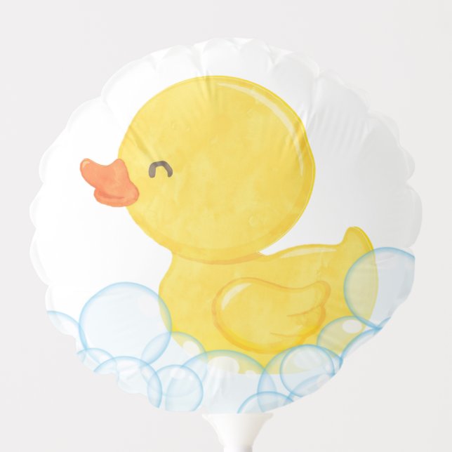Rubber Duck Party Balloon (Front)