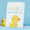 Rubber Duck Party Favor Birthday or Baby Shower