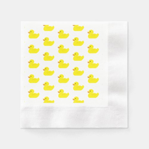 Rubber Duck Party Napkins