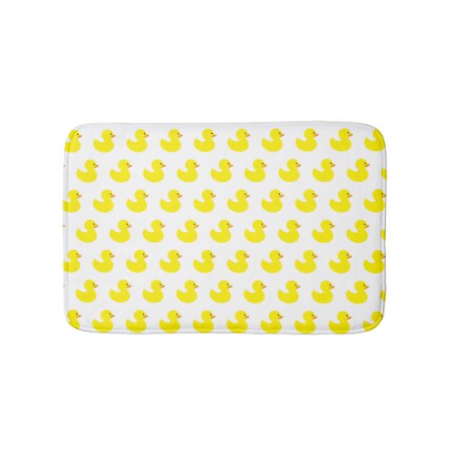 Rubber Duck Pattern Bath Mat