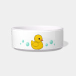 Rubber Duck Pattern Bowl<br><div class="desc">"rubber duck", "rubber ducky", "rubber duckie", duck, ducky, duckie, yellow, cute, kawaii, sweet, adorable, pattern, bath, bathroom, shower, bubble, bubbles, soap, lather, rinse, soak, soaking, girly, kids, kid, children, child, "back to school", baby, water, bathe, bathing, foam, swimming, swim, swimmer, pool, "swimming pool", fun, quirky, funny, humor, humorous, </div>