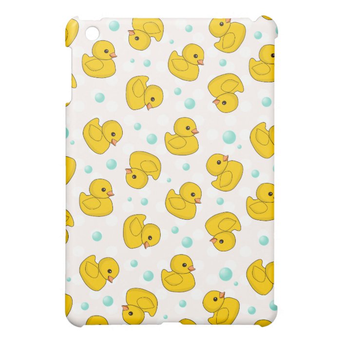 Rubber Duck Pattern iPad Mini Cases